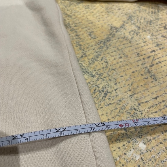 Cream Vintage Washed Faded Hoodie - Picture 3 of 3